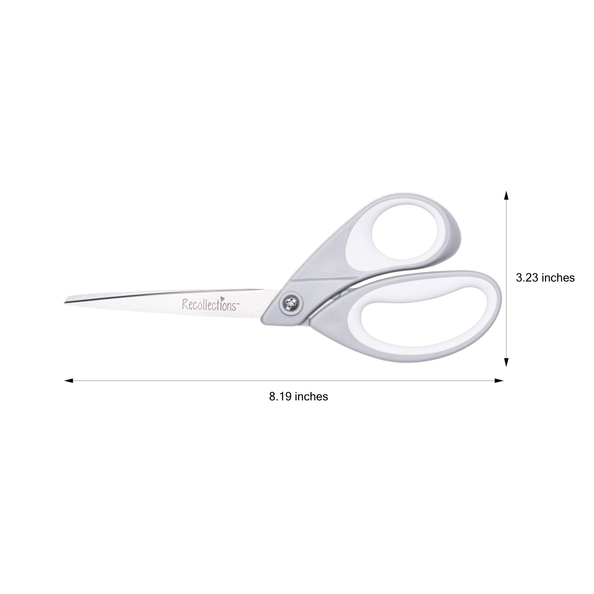 12 Pack: Comfort Grip Handle Scissors by Recollections®
